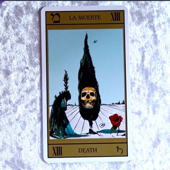 RARE DECK GOLD Salvador Dali Tarot Spiritual Angelic Messages Oracle Cards 🔮 - Picture 4 of 13